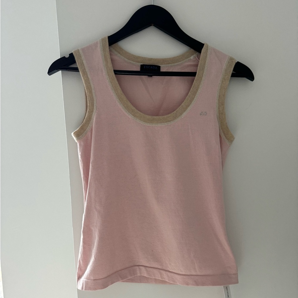 Vintage Escada Sport Pink Tank